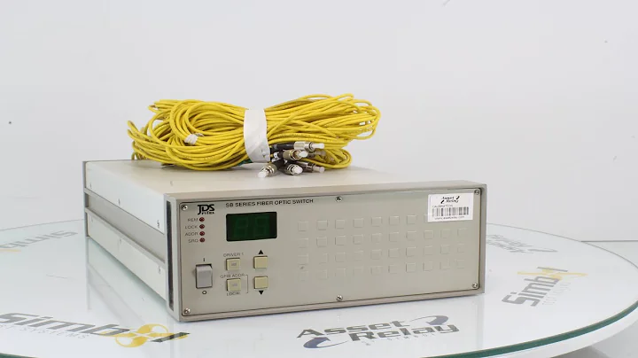 JDS JDSU SB Series 9/125um Optical Switch 2x8 Pigtail