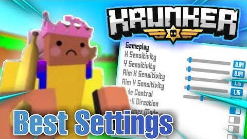 The BEST Krunker Settings Ever!  "LOL"