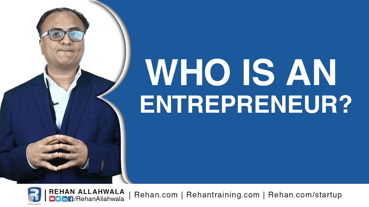 Thumbnail for Who Is An Entrepreneur? Start Your Business With No Money | EP 12