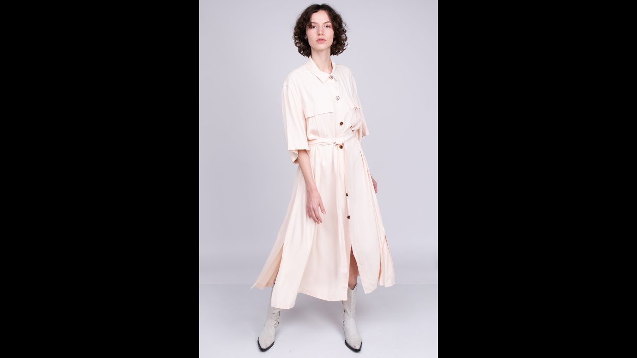 KHAITE Shirt Dress | Poppri Fashion Auctions | Shop Now ➞ Link in Comments