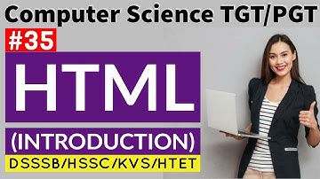 #HTML in Hindi | #Computer science teacher study material | #DSSSB/HSSC/KVS/HTET