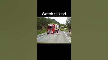 Example of Volvo emergency braking in real life .
