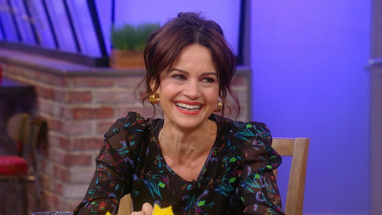 Carla Gugino On Lying About Her Age To Book "Troop Beverly Hills" Role Over 30 Years Ago | Rachael Ray Show