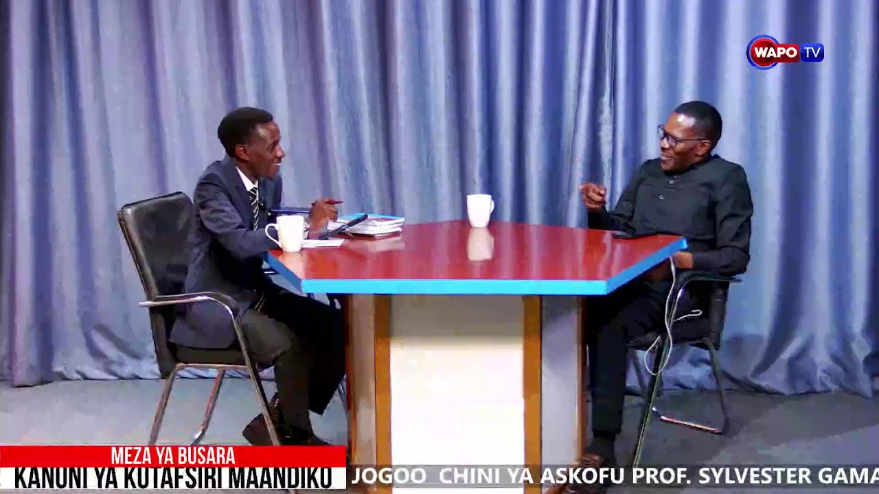 LIVE: MEZA YA BUSARA  | ISRAEL KATIKA UNABII  |  KANUNI YA KUTAFSIRI MAANDIKO -09 MISAMIATI