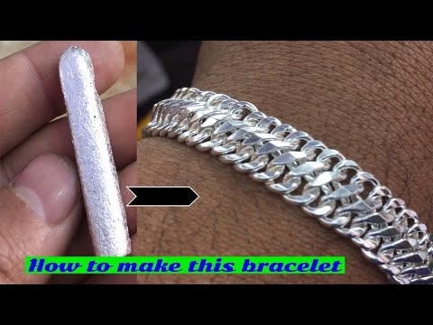 8 Design Bracelet Making | How Silver Bracelet is made | Handmade Bracelet