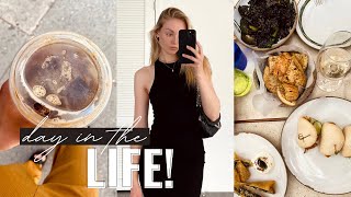 VLOG // getting back into routine, favorite lunch spot & Aritzia clientele sale //