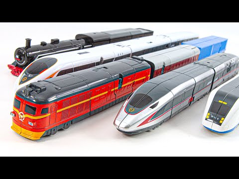 Super Train Robot 5 High Speed Rail Train Transformers Robot Toys