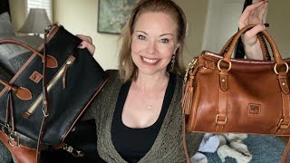 My Dooney & Bourke Handbag Collection ~ Cleaning & Conditioning My Leather Purses