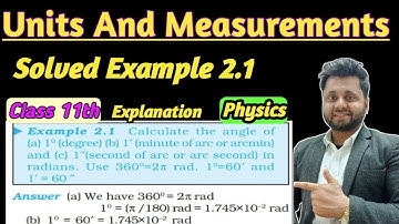 Solved Example 2.1 | Class 11 Physics | NCERT | Units and Measurement | NEET | JEE  #neet #ncert