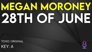 Megan Moroney - 28th of June - Karaoke Instrumental