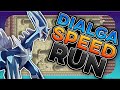 How Fast Can You Beat Pokemon Platinum With Just A Dialga?! (no items,speedrun)