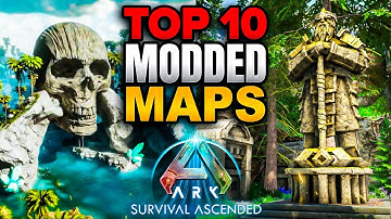 Top 10 MOD MAPS in ARK Survival Ascended