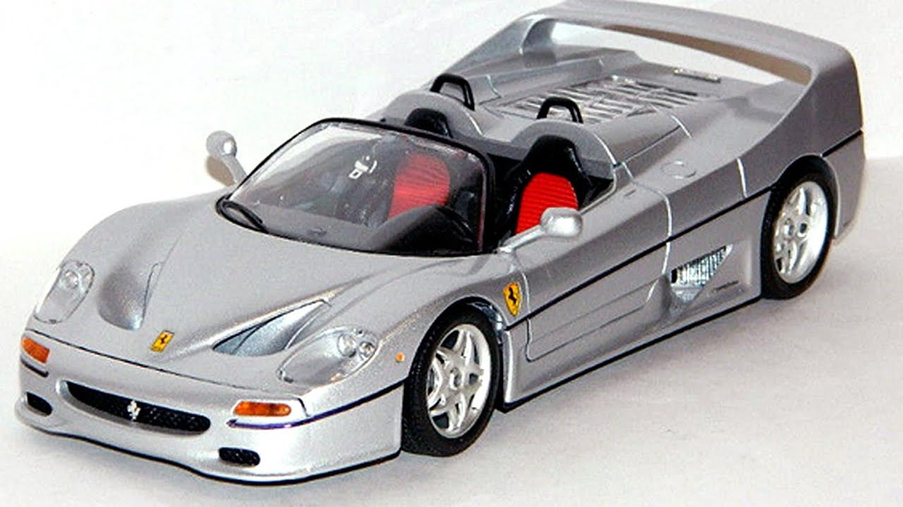 FERRARI F50 1995 BBURAGO 1/18 - YouTube
