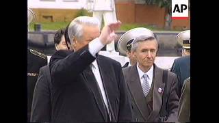 RUSSIA: KALININGRAD: PRESIDENT YELTSIN'S LAST STOP ON CAMPAIGN TRAIL