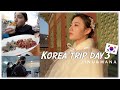 【韓国Vlog】広場市場で食べ歩きしたり憧れの韓服着た！DAY３