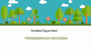 Sumber Daya Alam Hayati dan Non Hayati serta Persebaran nya