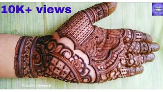 Modern mehendi design!#newhenna2024