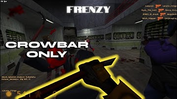 Half-Life Deathmatch Multiplayer Crowbar Gameplay | frenzy