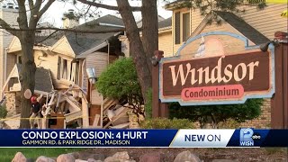 Condo explosion: 4 hurt