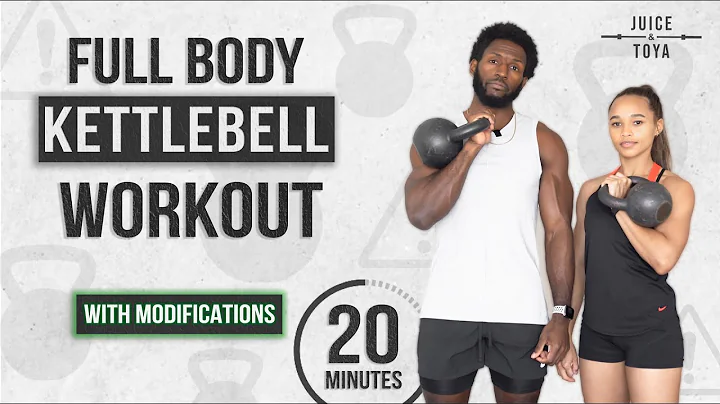 20 Minute Full Body Kettlebell Workout (With Modif...