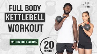 20 Minute Full Body Kettlebell Workout (With Modifications) screenshot 4