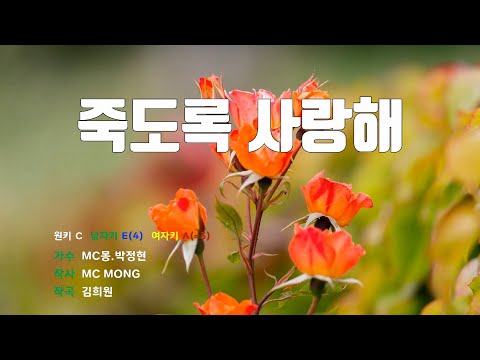 [은성 반주기] 죽도록사랑해 - MC몽.박정현