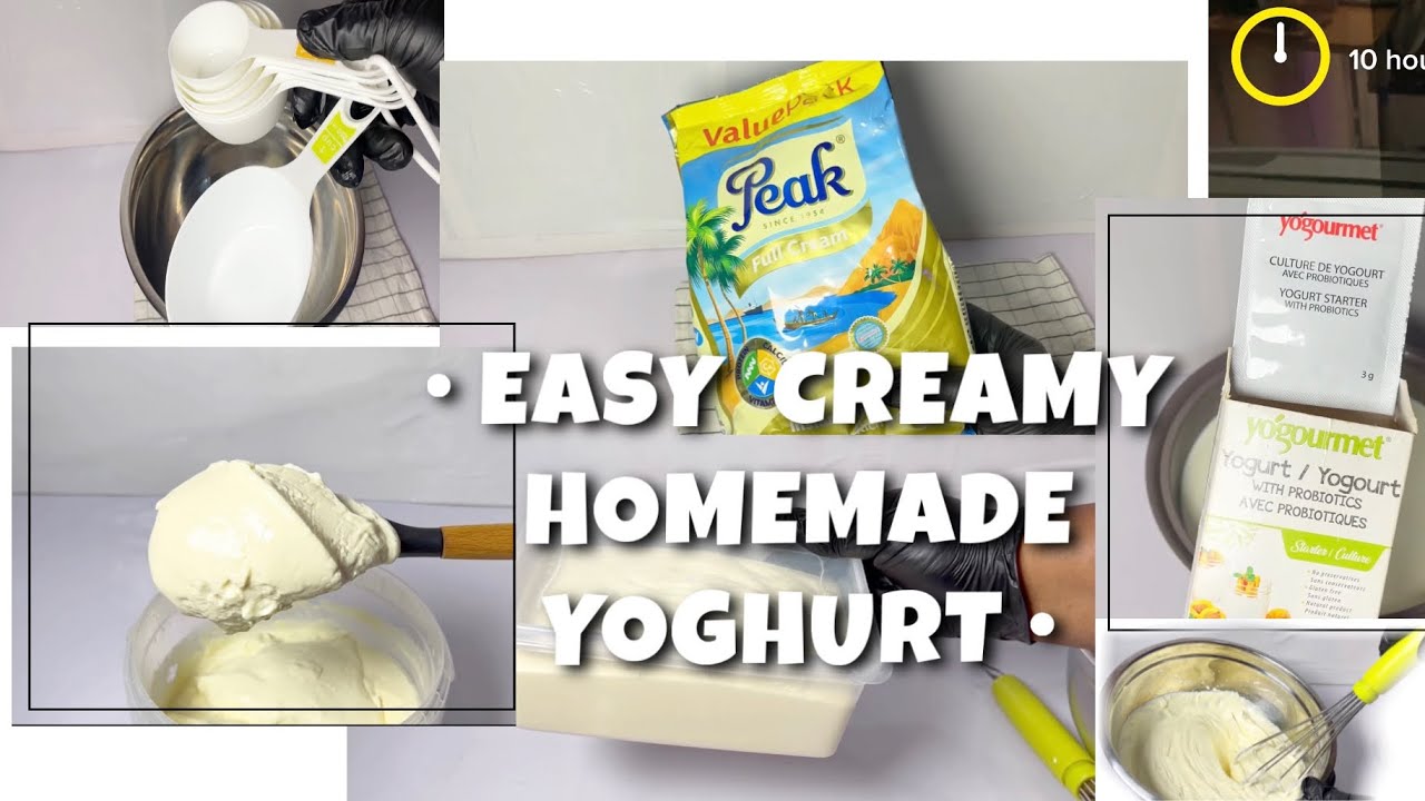 HOW TO MAKE YOGHURT AT HOME YouTube