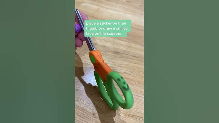 Scissor Skills Tip #shorts
