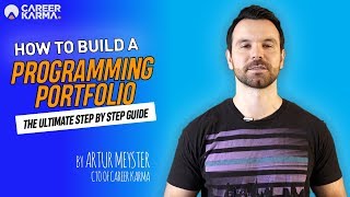 How To Build A Programming Portfolio - Step by Step Guide by Artur Meyster, CTO of #CareerKarma screenshot 3