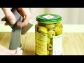 固い瓶のフタを開ける方法 How to Open a Jar with Tape