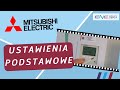 Sterownik pompy ciepła Mitsubishi podstawowe ustawienia i funkcje www.cncpompyciepla.pl