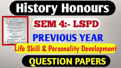 Sem4 LSPD Previous year question paper (@RDL Study)