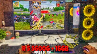 Ryzen 5 5600g Free Fire 🔥 King 👑 R5 5600g  Free Fire  #handcam #5600g