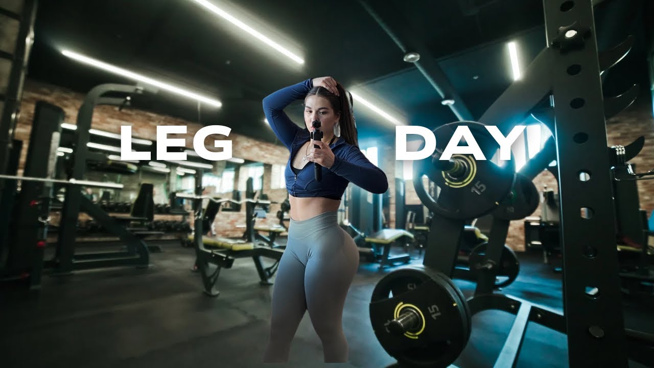 LEG DAY | Quad focused🔥 full workout W/ Tips! - YouTube