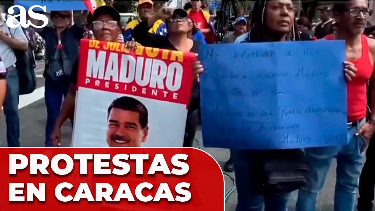 PROTESTAS en Caracas tras la CAPTURA de Maduro: “¡QUE NOS DEVUELVAN A NUESTRO PRESDENTE!”