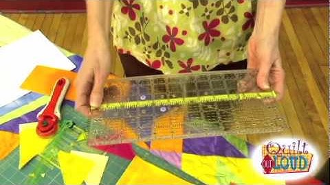 Quilt Out Loud: The Best Technique to Create Half Square Triangles