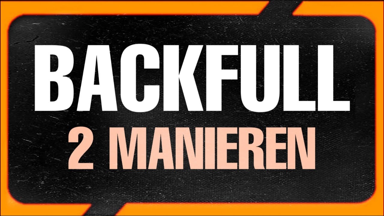 BACK FULL / ACHTEROVER SCHROEF TUTORIAL I Cross Jumps