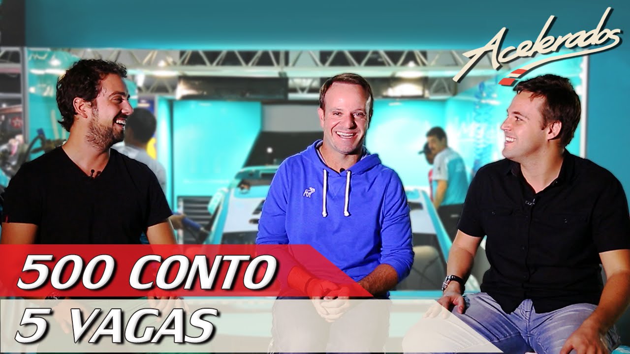 RUBENS BARRICHELLO - 5 VAGAS, 500 CONTO #1 | ACELERADOS