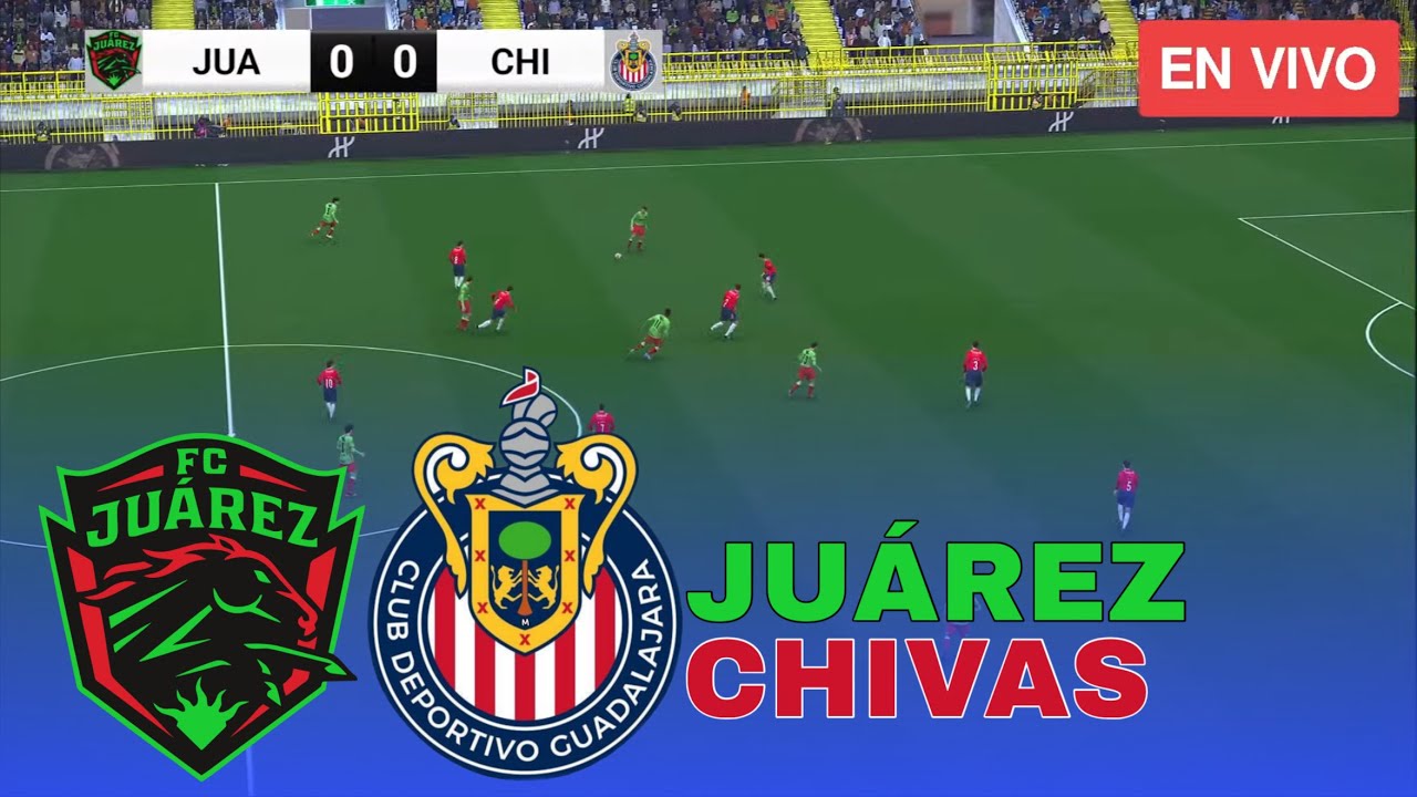 Juárez vs Chivas de Guadalajara Liga MX 2026 Partido Simulación PES 21