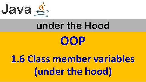 1.6. Class member variables (static) (under the hood)