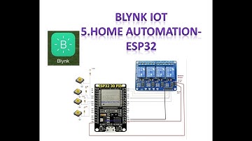 BLYNK IOT #5 HOME AUTOMATION -ESP32