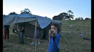 Setting up Camper Trailer - Timelapse