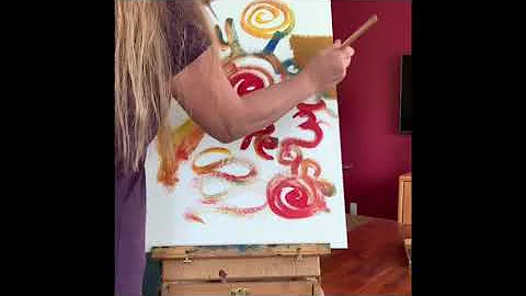 Yes, even you can paint! #1 by Kathleen Greene