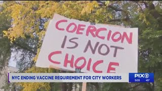 NYC lifts COVID vaccine mandate for city workers