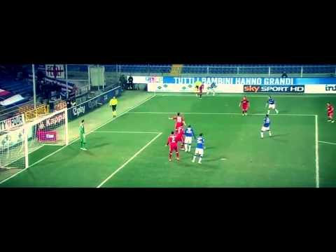 Samuel Eto'o FIRST GOAL in Sampdoria HD (Sampdoria-Cagliari)