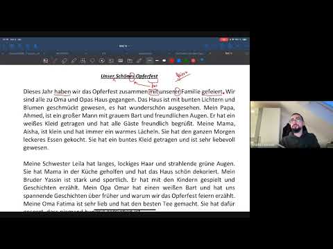 Correction épreuve 5 d'allemand au baccalauréat Tunisie 2024