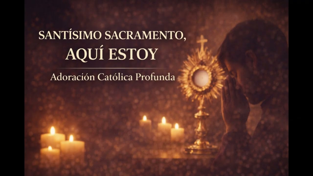 Santísimo Sacramento, Aquí Estoy | Adoración Católica Profunda