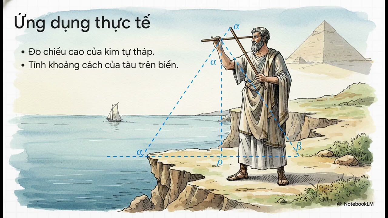 SỰ RA ĐỜI CỦA ĐỊNH LÝ THALES - youtube