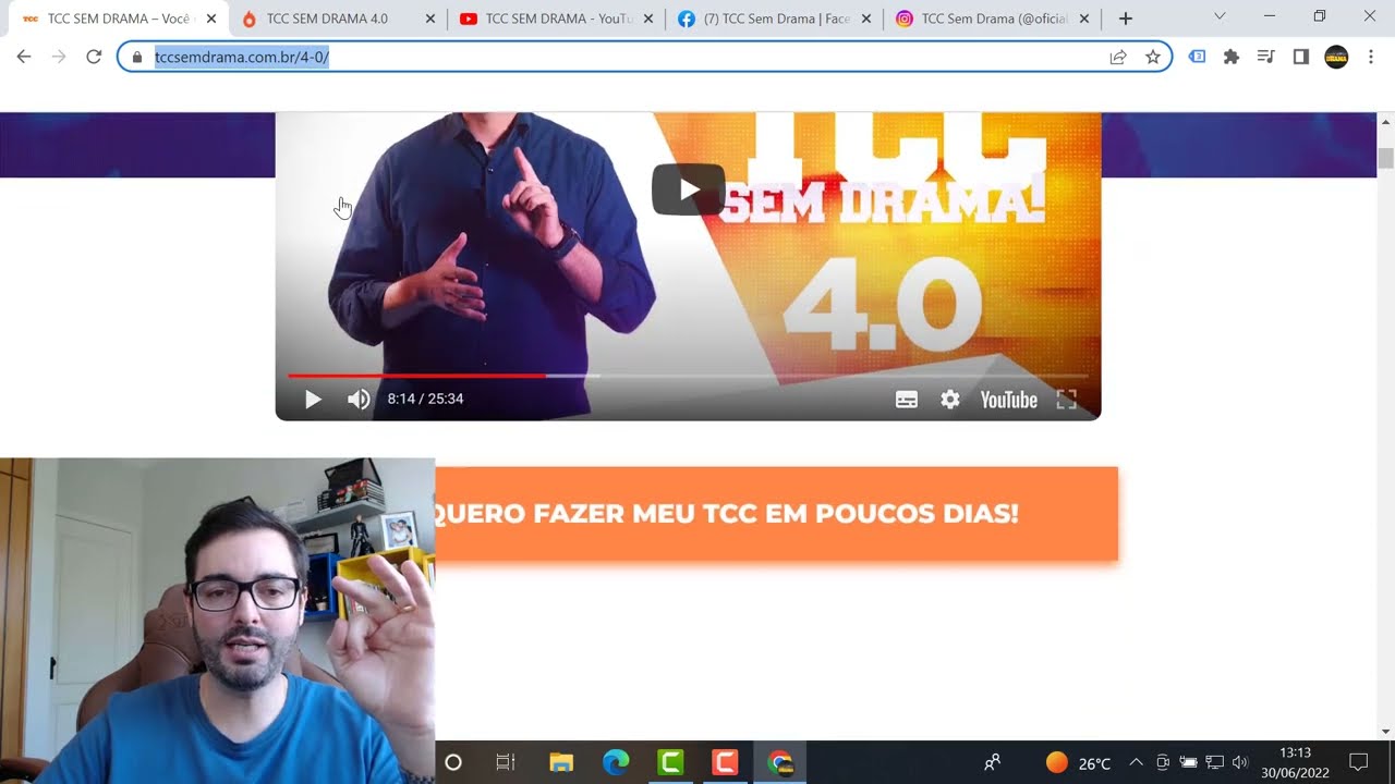 Como fazer um TCC mais Rápido e Fácil - dúvidas, lives, promoção e mais...