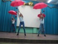Девочки круто выступили на минуте славы. Танец с зонтиками